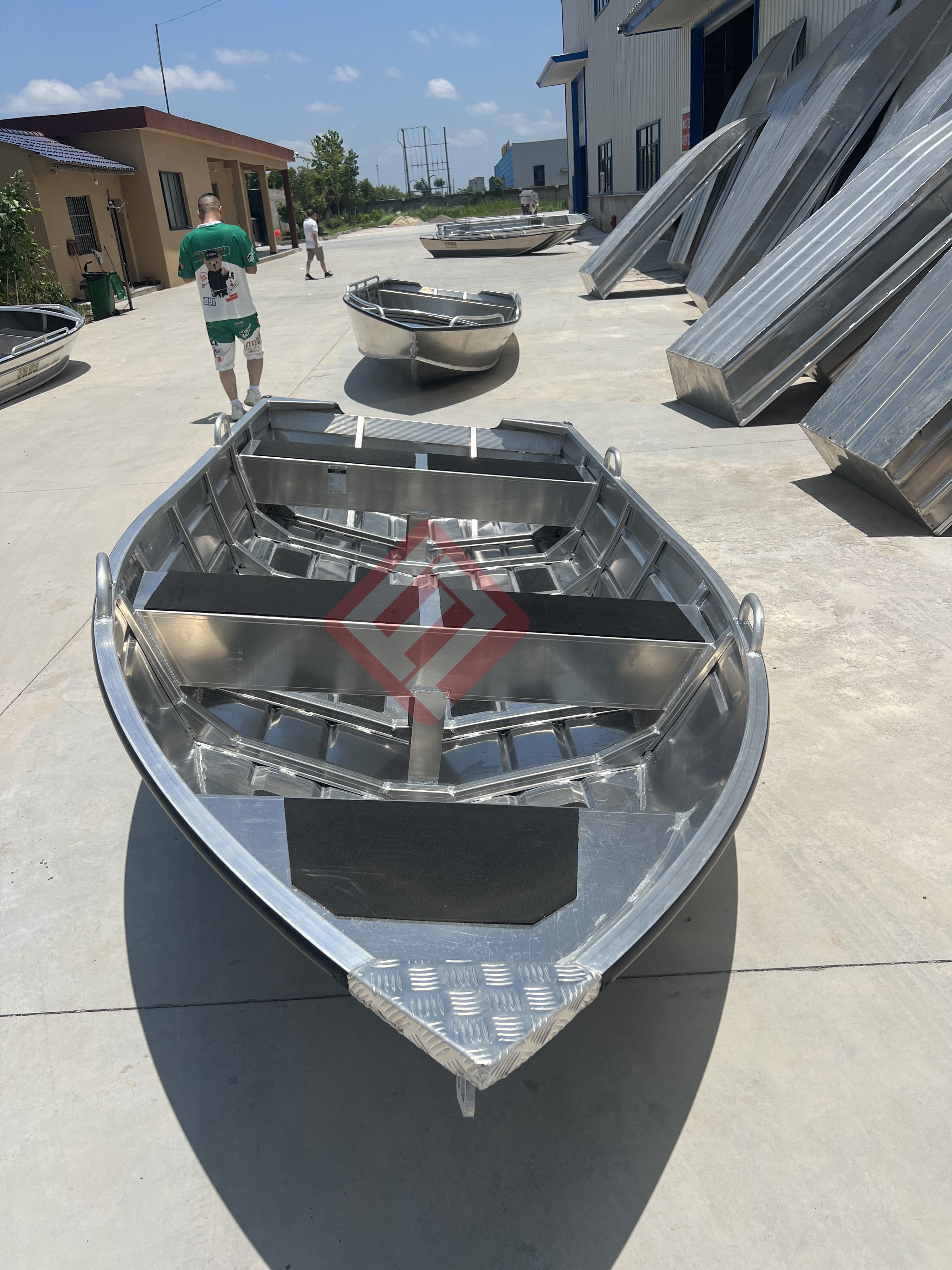 KMB Best Products 10.2M Aluminum Outboard Fishing Boat Hull Sea All Welded